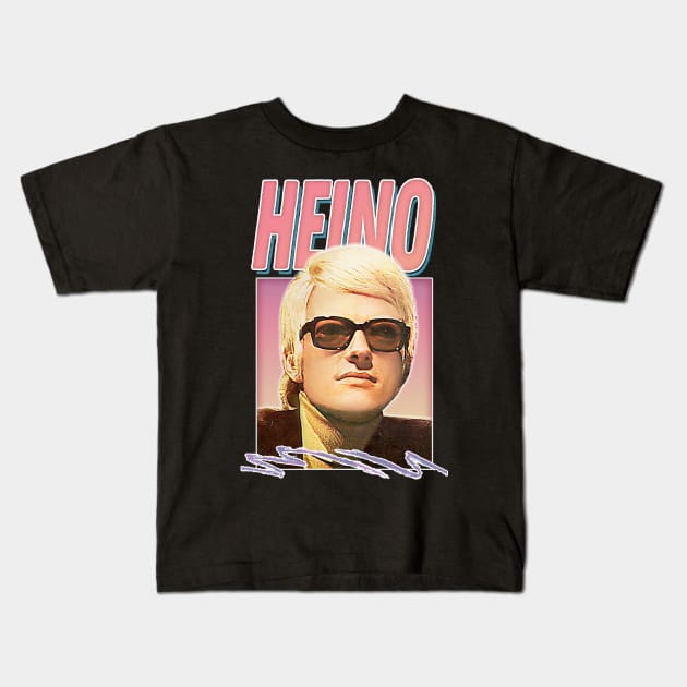 Heino // Deutsche Musik Fan Design Kids T-Shirt by DankFutura